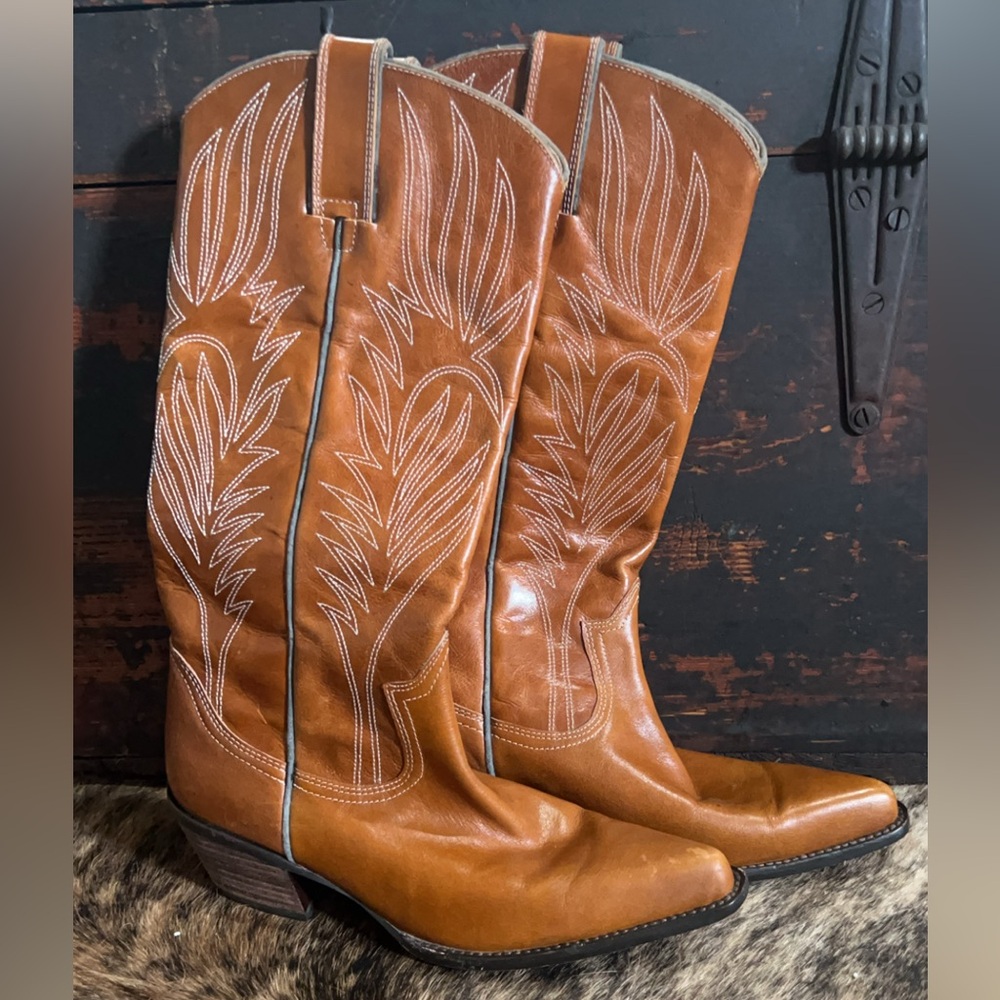 Sniptoe Brown Lonestar Boots